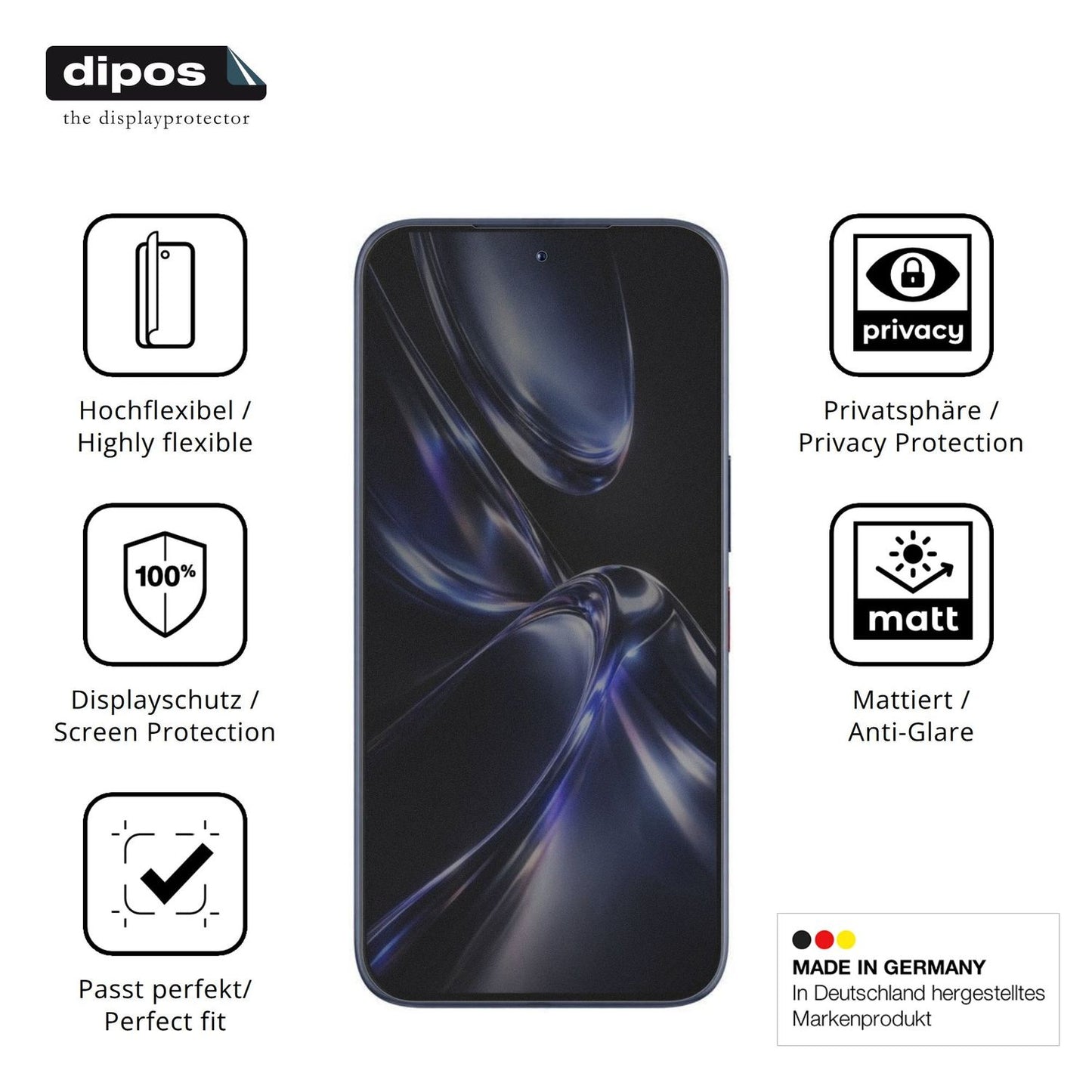 Full Cover Privacy Film for Aiplus AI+ Nova 2 Ultra 5G Screen Protector 