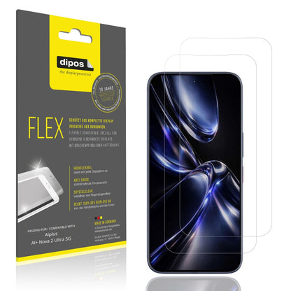 2x Screen Protector for Aiplus AI+ Nova 2 Ultra 5G Protective Film covers 100% 