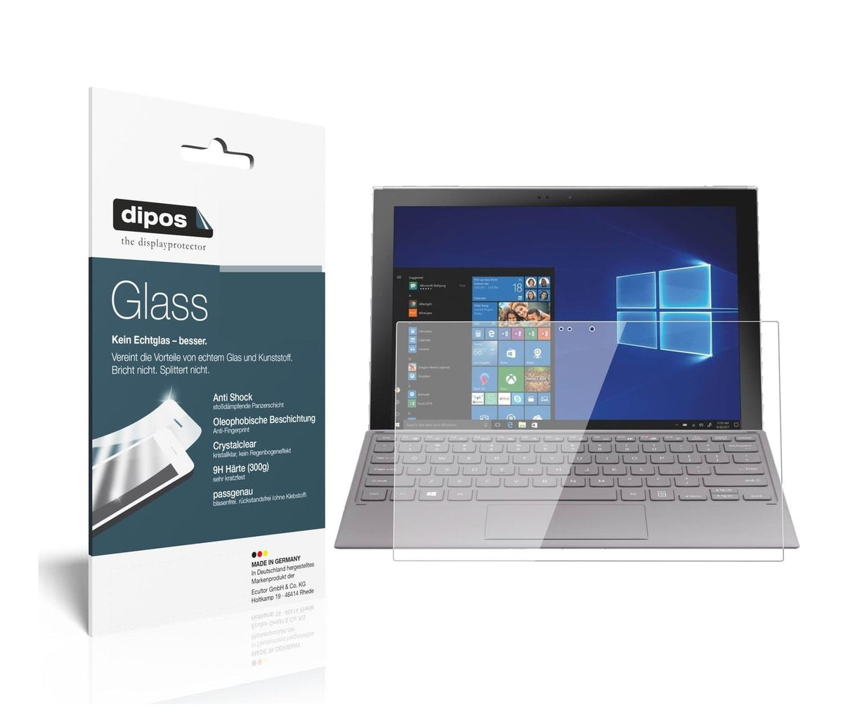 Screen Protector for Samsung Galaxy Book 2 12.0 inch Flexible Glass 9H dipos