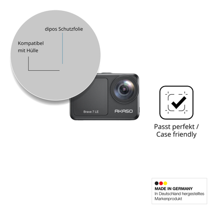 Schutzfolie mit optimaler Passform, zur Verwendung mit Hüllen geeignet