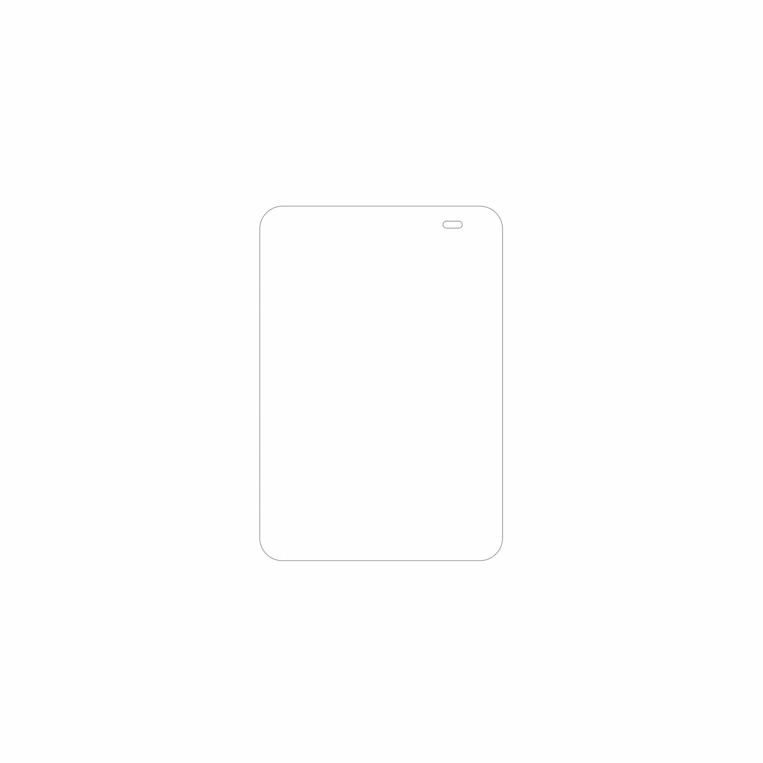 dipos Displayschutz für AKASO Brave 8, mattierte Oberfläche, geringe Dicke und perfekte Passform