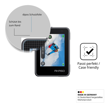 Besonders flexibler Displayschutz mit Anti-Shock-Schicht im Materialmix