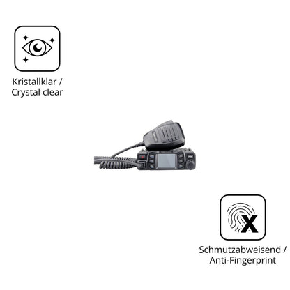 2x Screen Protector for Albrecht AE 5900 Mini Flexible Glass 9H dipos