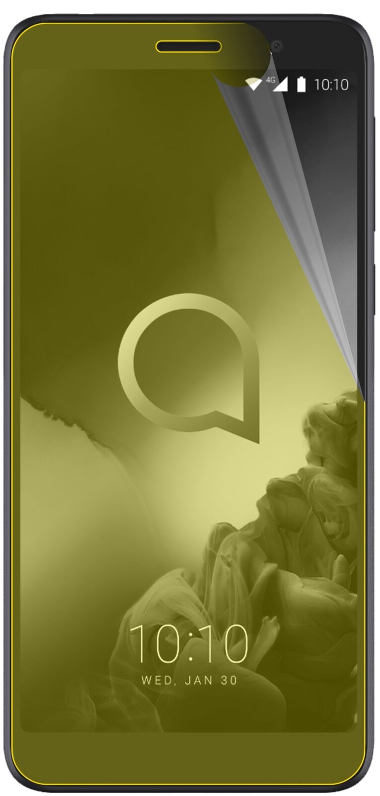 dipos Displayschutz für Alcatel 1C (2019), transparente Oberfläche, geringe Dicke und perfekte Passform