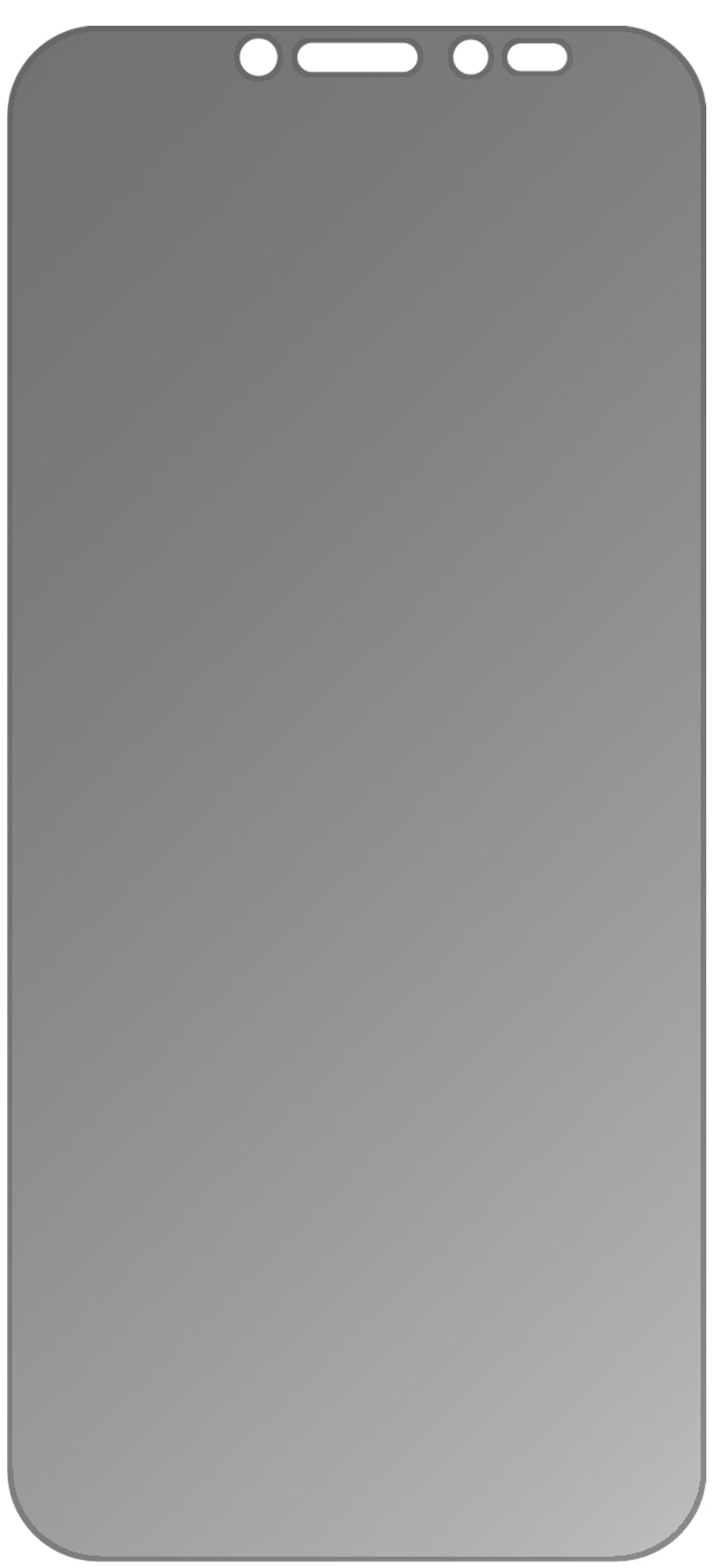 dipos Displayschutz für Alcatel 1S, mattierte Oberfläche, Blickschutzfilter und perfekter Passform