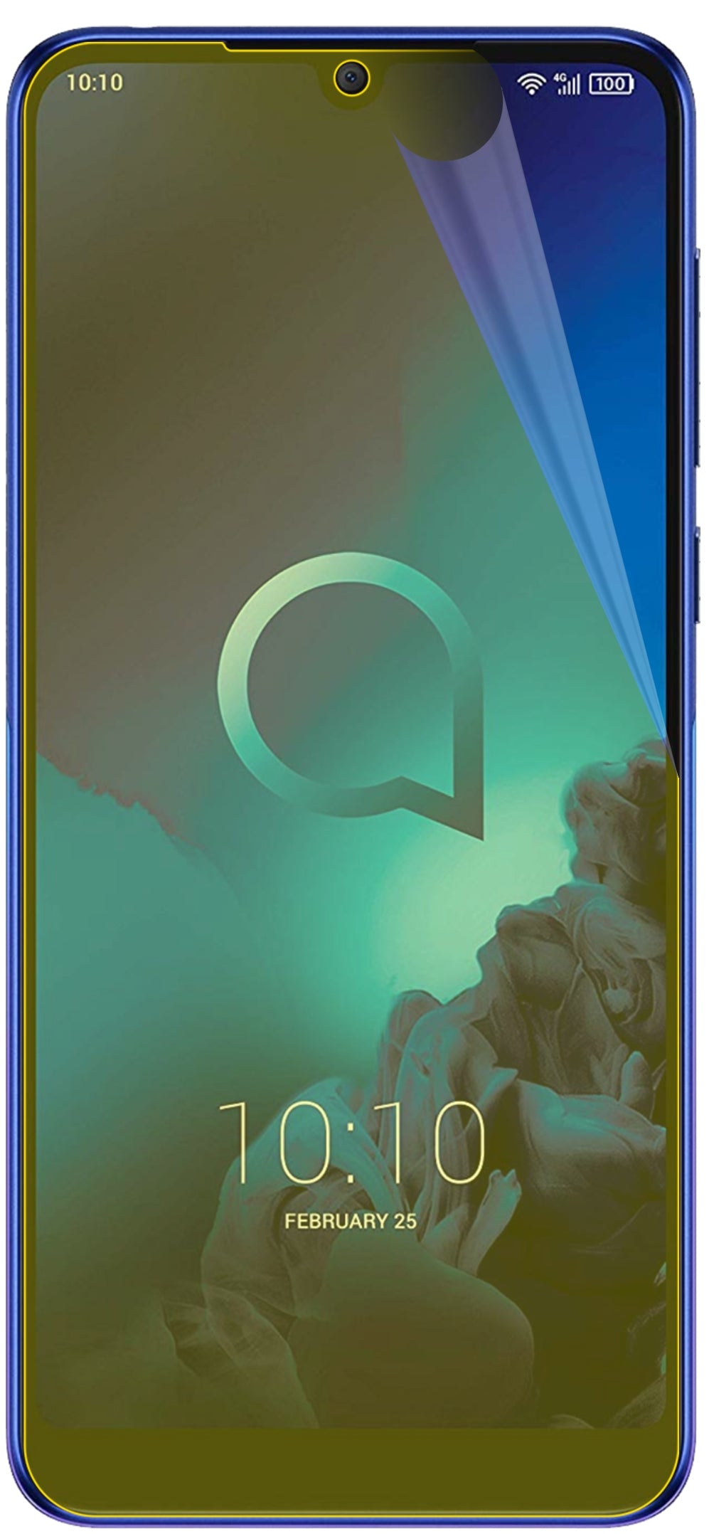 dipos Displayschutz für Alcatel 3 (2019), transparente Oberfläche, geringe Dicke und perfekte Passform
