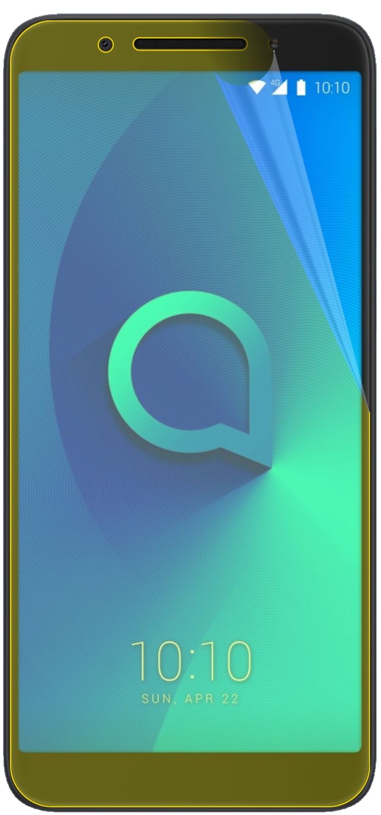 dipos Displayschutz für Alcatel 3, transparente Oberfläche, geringe Dicke und perfekte Passform