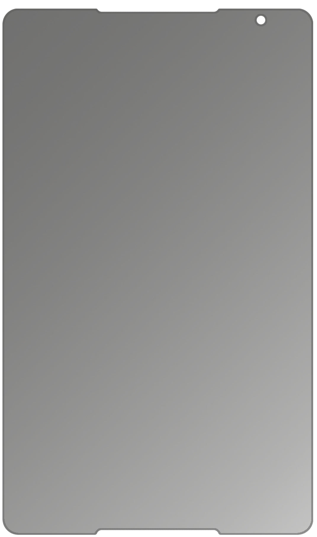 dipos Displayschutz für Alcatel 3T 10 Zoll, mattierte Oberfläche, Blickschutzfilter und perfekter Passform