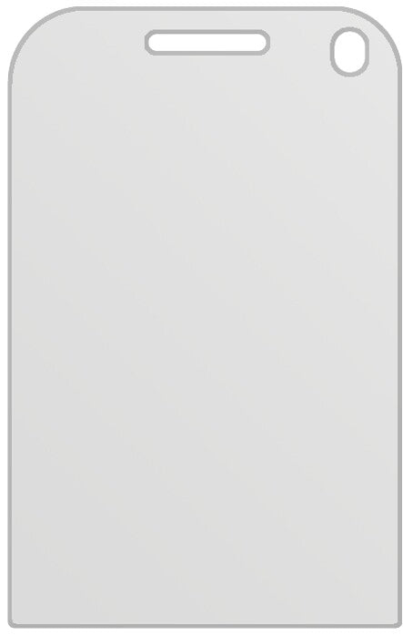 dipos Displayschutz für Alcatel 8262EX, mattierte Oberfläche, geringe Dicke und perfekte Passform