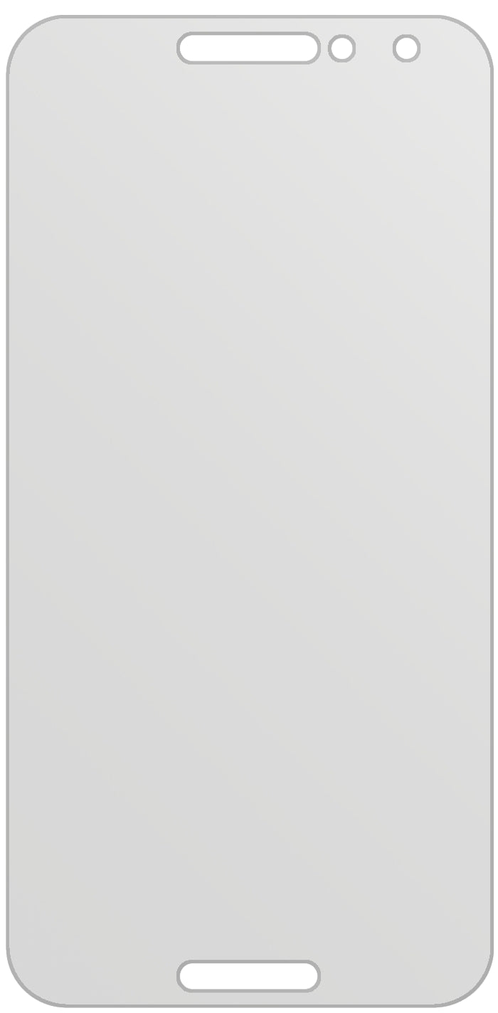 dipos Displayschutz für Alcatel A3, mattierte Oberfläche, geringe Dicke und perfekte Passform