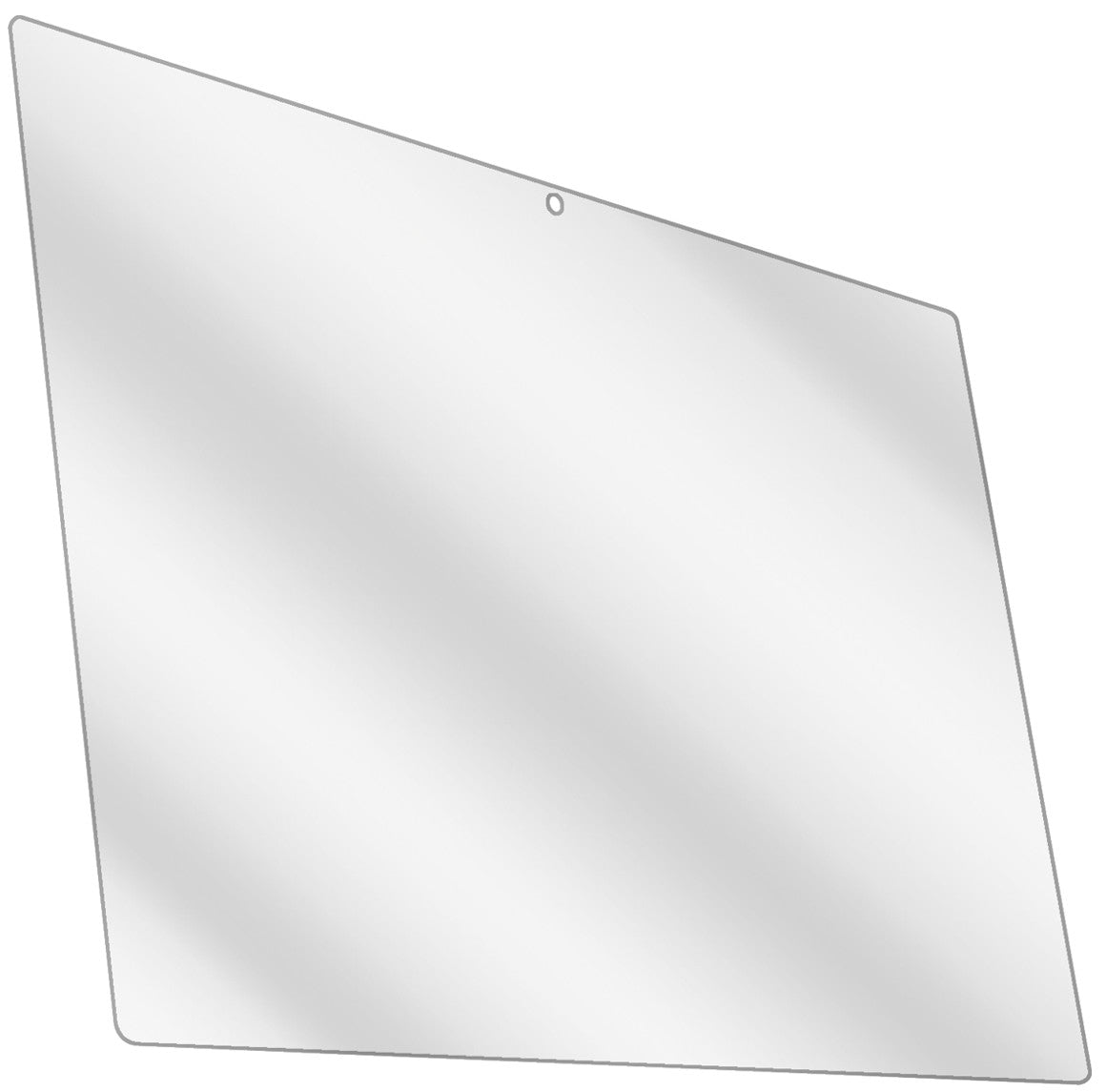 dipos Displayschutz für Alcatel PLUS 12, transparente Oberfläche, geringe Dicke und perfekte Passform