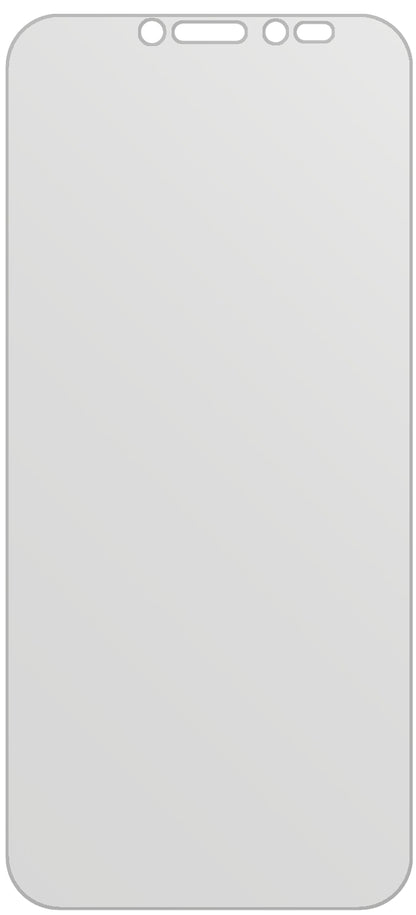 dipos Displayschutz für Alcatel 1S, mattierte Oberfläche, geringe Dicke und perfekte Passform