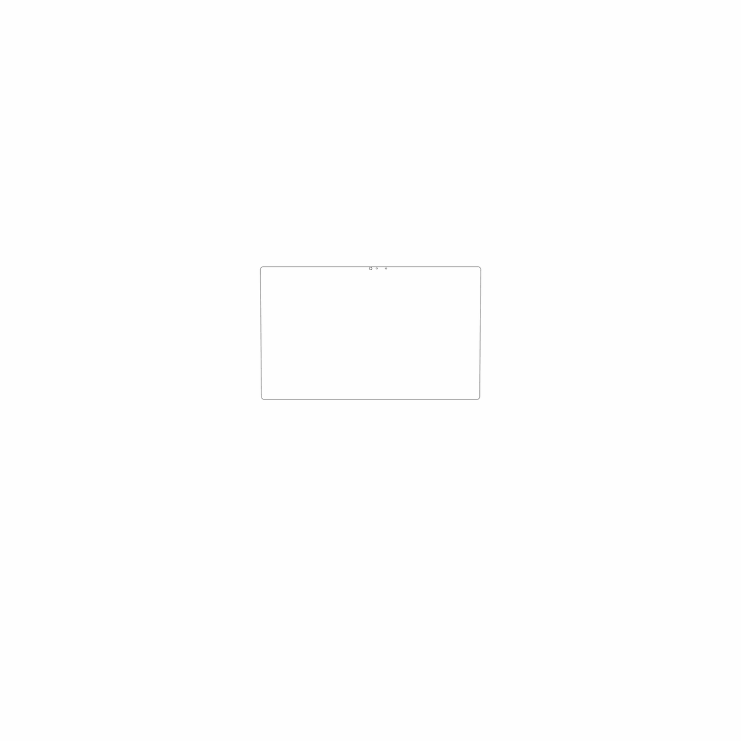 dipos Displayschutz für Alienware Pro 15 Essential PV15250, mattierte Oberfläche, geringe Dicke und perfekte Passform