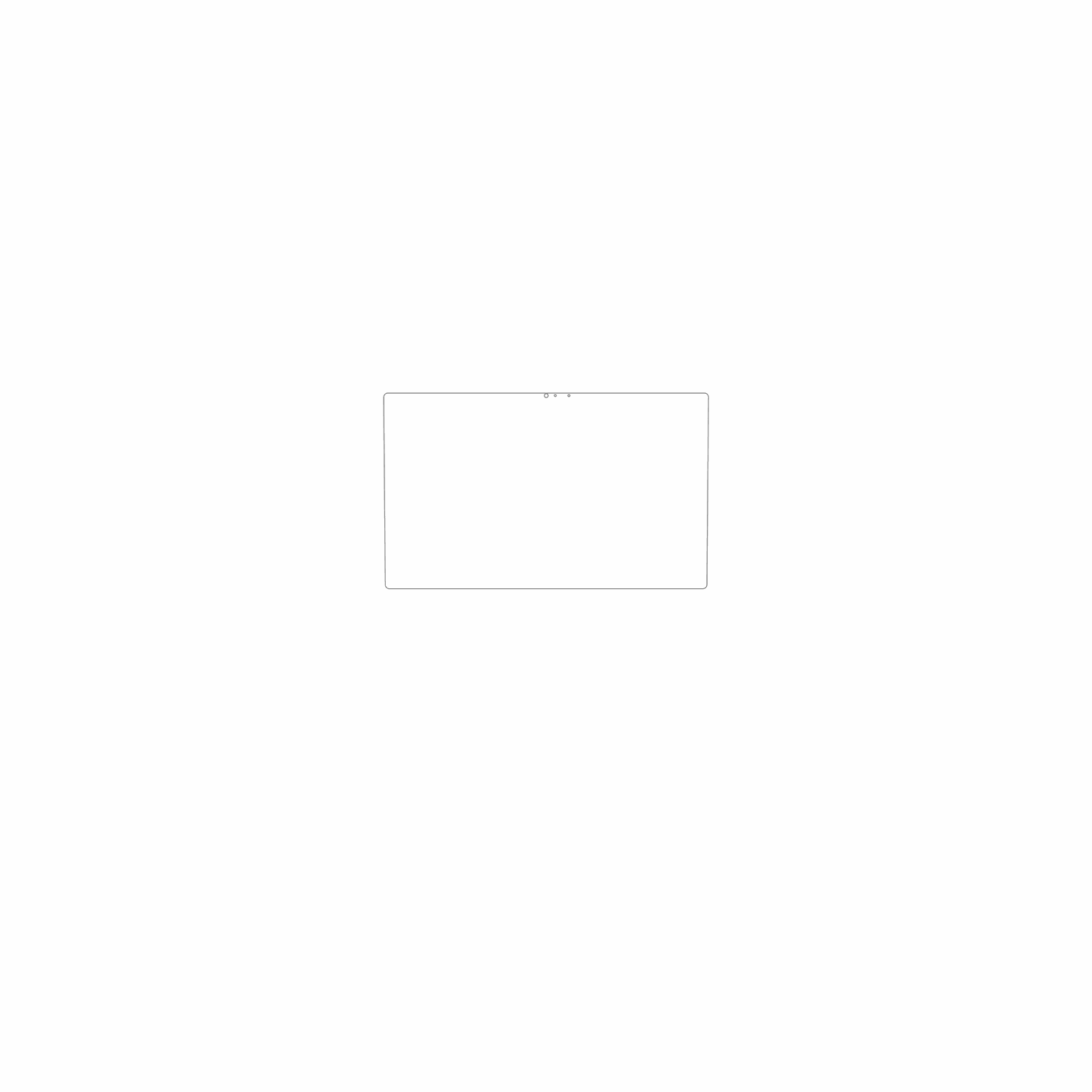 dipos Displayschutz für Alienware Pro 15 Essential PV15250, mattierte Oberfläche, geringe Dicke und perfekte Passform
