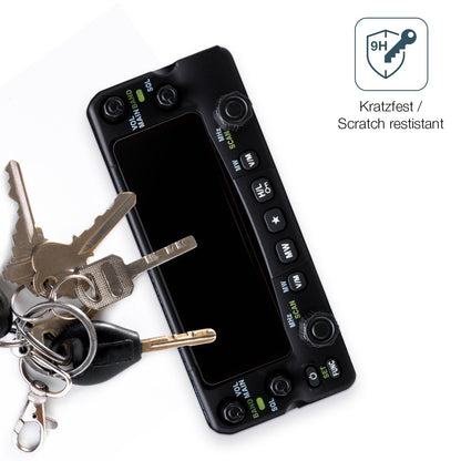 dipos Displayschutz für Alinco DR-735-E, mattierte Oberfläche, robuste Festigkeit und perfekte Passform