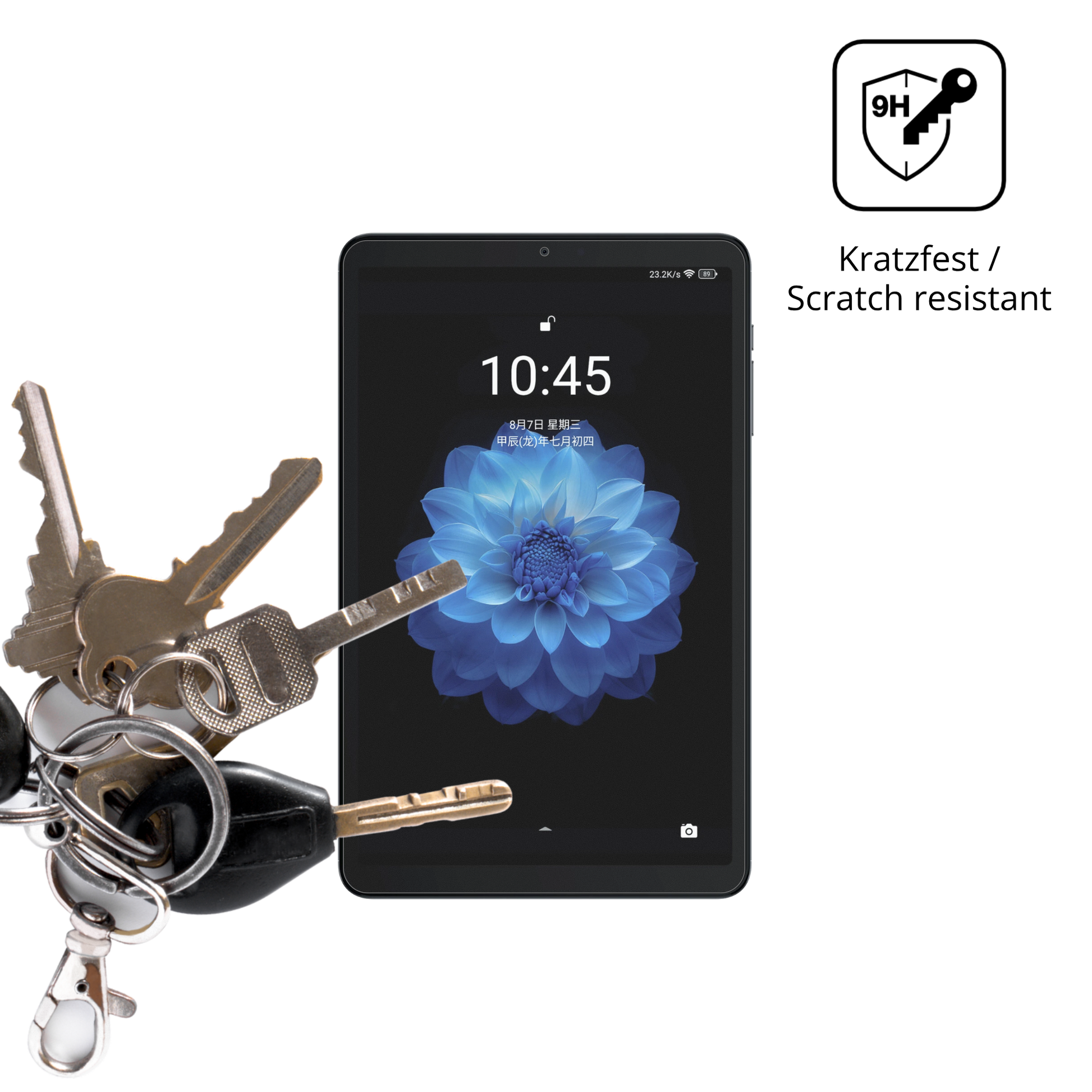 dipos Displayschutz für alldocubeiplay 60 mini, mattierte Oberfläche, robuste Festigkeit und perfekte Passform