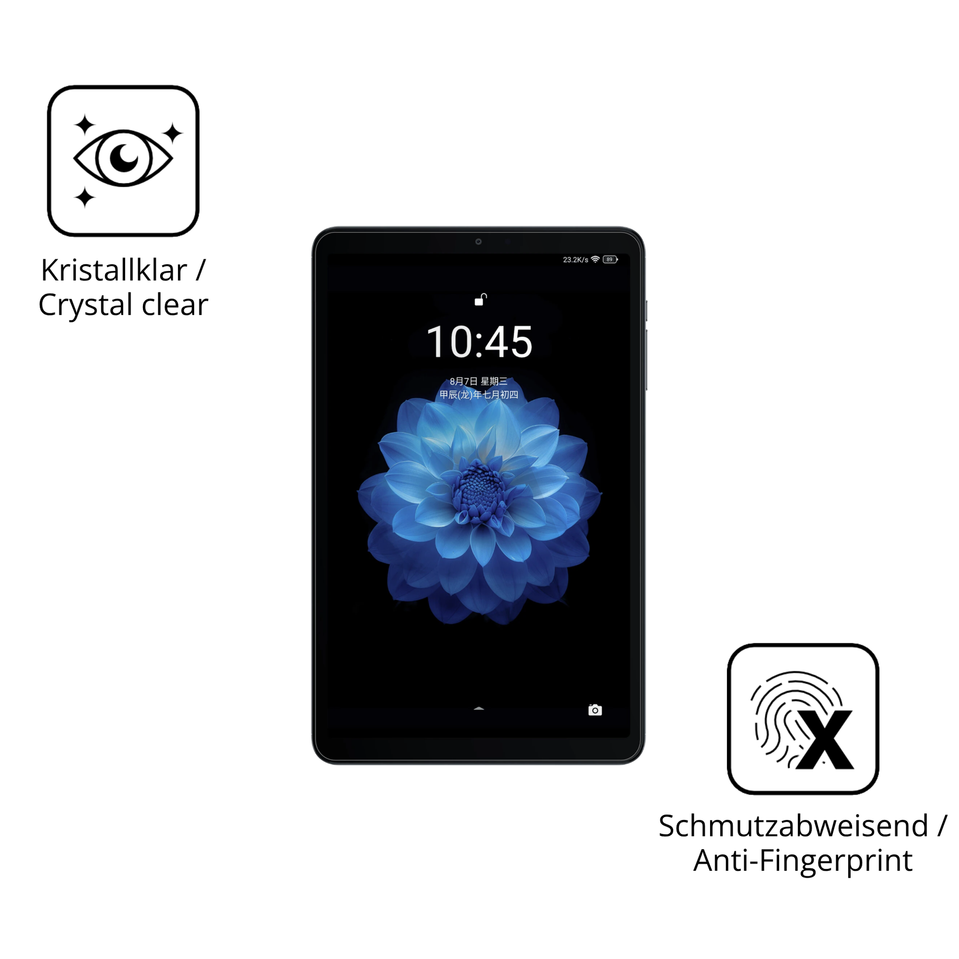 Flexible TPU-Folie passend zugeschnitten für alldocubeiplay 60 mini, vollständige Abdeckung