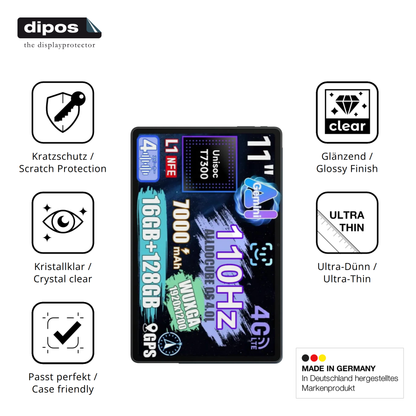 Displayschutz hergestellt in Deutschland, höchste Qualität made in Germany