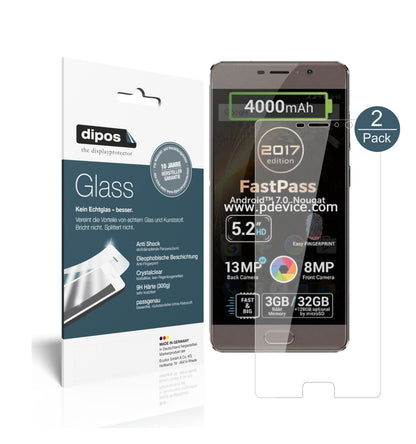 Perfekte Passform und ultimative Qualität: Unser 9H Panzerglas bietet Schutz für Allview-P9 Energy Lite 2017