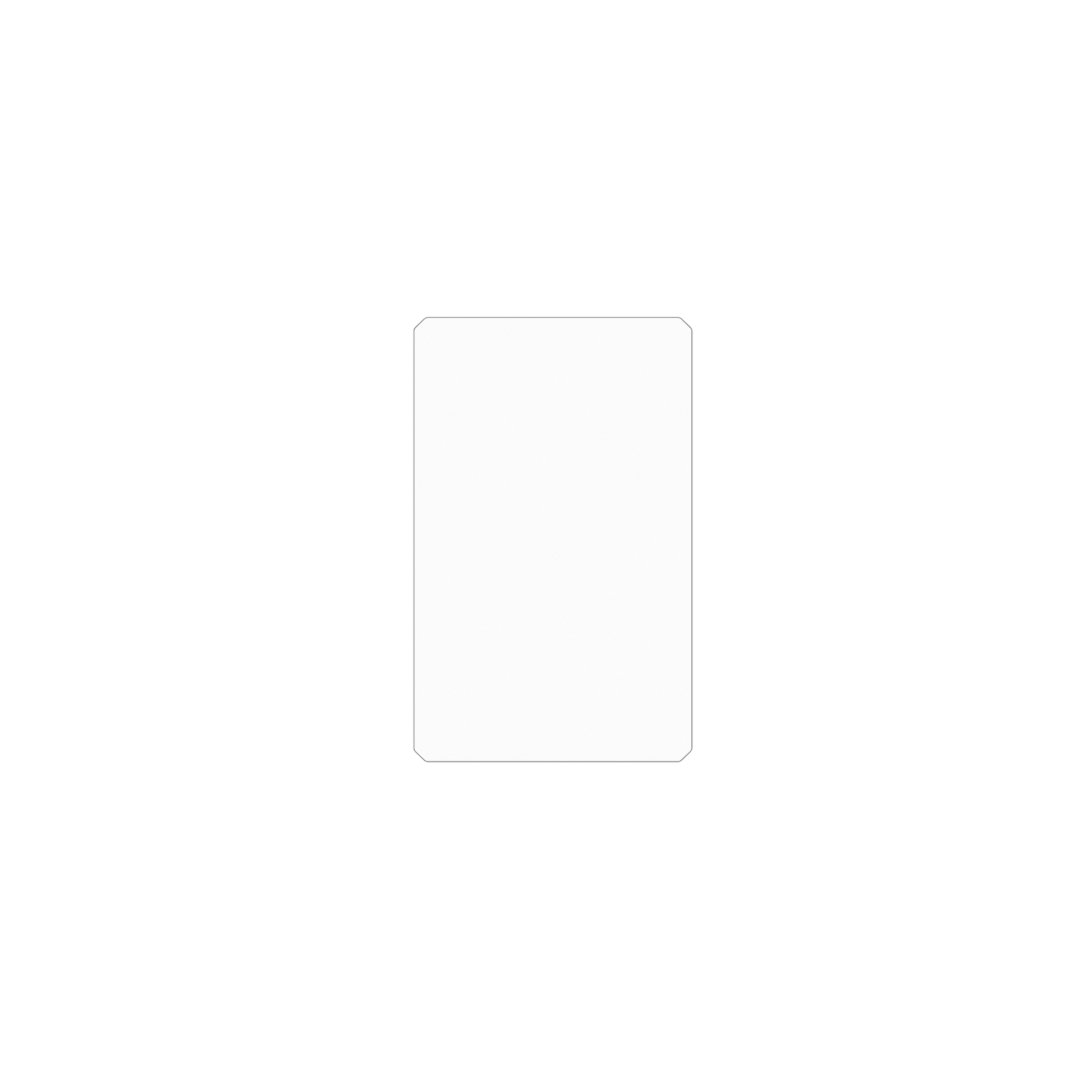 dipos Displayschutz für Allynav AF305, mattierte Oberfläche, geringe Dicke und perfekte Passform