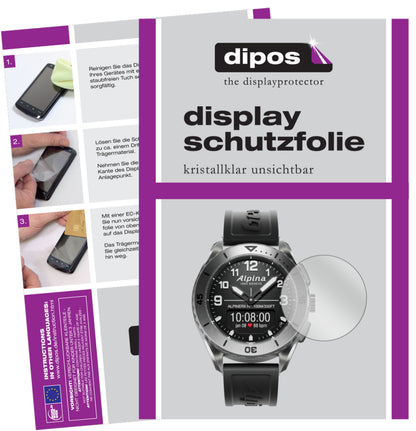1x Schutzfolie klar für Alpina AlpinerX Alive Display-Schutzfolie