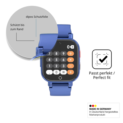 Besonders flexibler Displayschutz mit Anti-Shock-Schicht im Materialmix