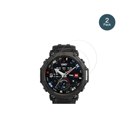 2x 9H Schutzfolie für Amazfit T-Rex 3 Pro Panzerfolie