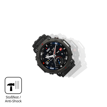 2x 9H Schutzfolie für Amazfit T-Rex 3 Pro Panzerfolie