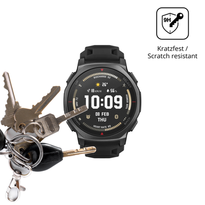 dipos Displayschutz für Amazfit T-Rex 3 Pro 44mm, mattierte Oberfläche, robuste Festigkeit und perfekte Passform