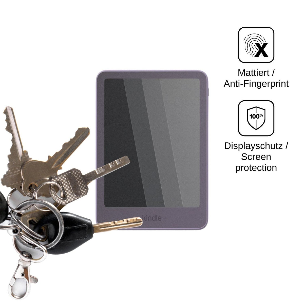 Screen Protector for Amazon Kindle 12th Generation Privacy Filter 4-Way Protection dipos