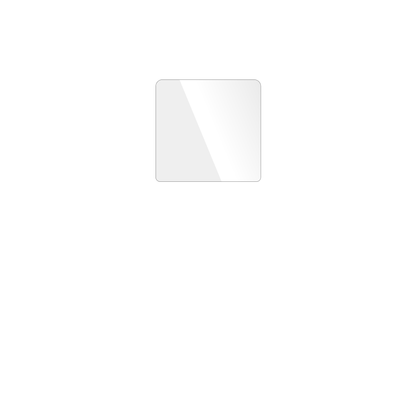 dipos Displayschutz für Amplicomms PowerTel M8000 Senioren-Handy, transparente Oberfläche, geringe Dicke und perfekte Passform