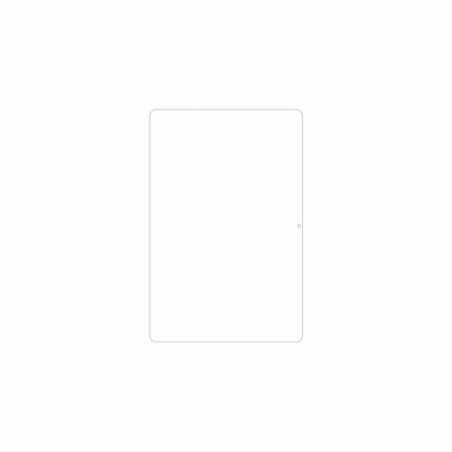 dipos Displayschutz für ANTEMPER D106, mattierte Oberfläche, geringe Dicke und perfekte Passform