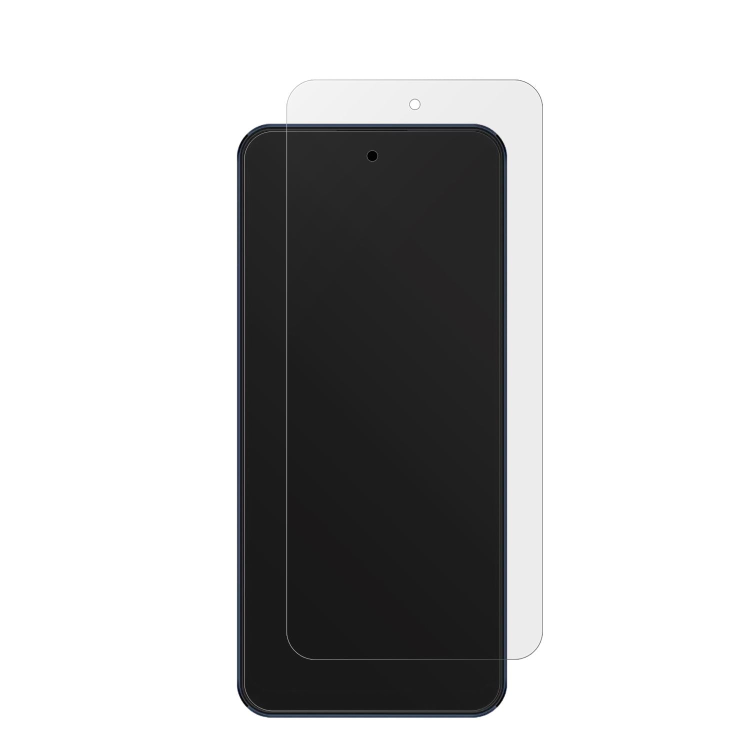 AcerAcerone Liquid S262F5 mit aufgebrachter dipos Displayschutzfolie, die lästige Fingerabdrücke minimiert