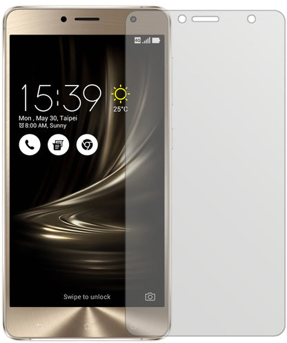AsusZenfone 3 Deluxe ZS550KL 5,5 Zoll mit aufgebrachter dipos Displayschutzfolie, die lästige Fingerabdrücke minimiert