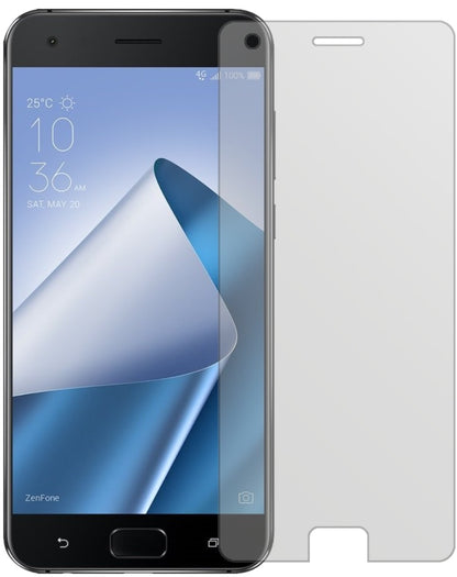 AsusZenFone 4 Pro ZS551KL mit aufgebrachter dipos Displayschutzfolie, die lästige Fingerabdrücke minimiert