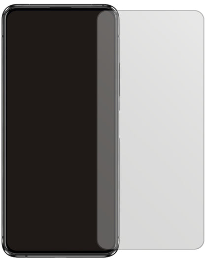 AsusZenfone 7 Pro mit aufgebrachter dipos Displayschutzfolie, die lästige Fingerabdrücke minimiert