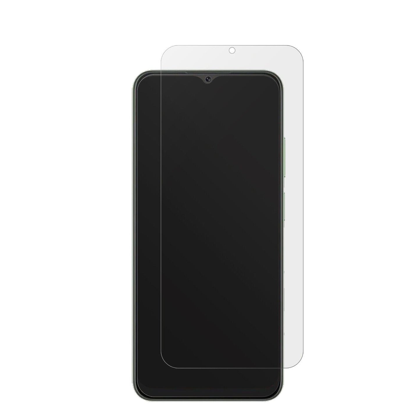 BlackviewA52 mit aufgebrachter dipos Displayschutzfolie, die lästige Fingerabdrücke minimiert