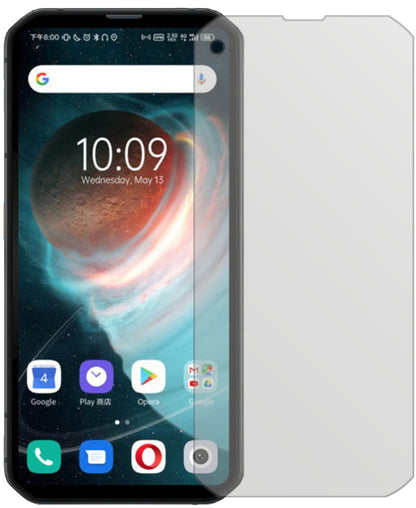 BlackviewBL6000 Pro mit aufgebrachter dipos Displayschutzfolie, die lästige Fingerabdrücke minimiert