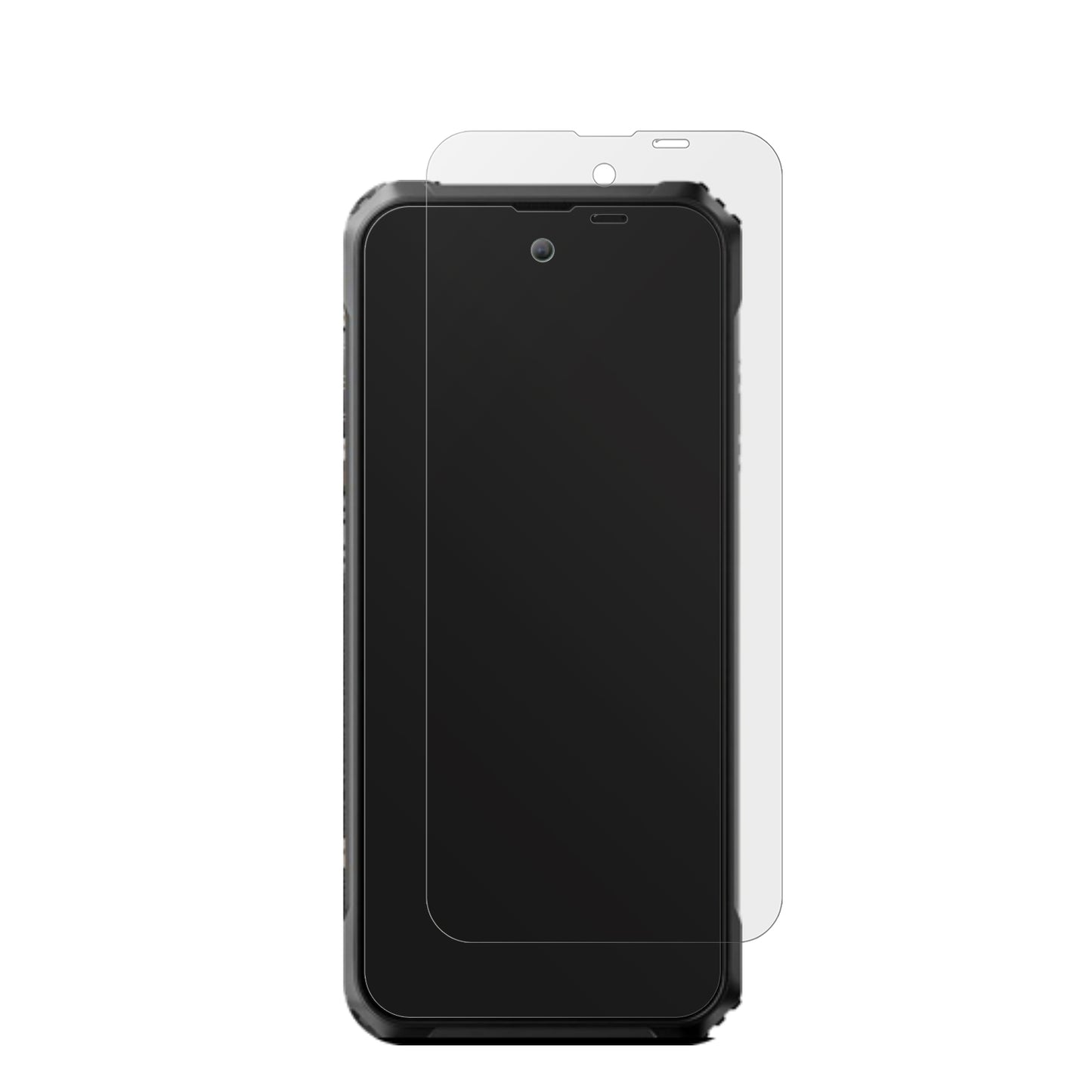 BlackviewBL9000 Pro mit aufgebrachter dipos Displayschutzfolie, die lästige Fingerabdrücke minimiert