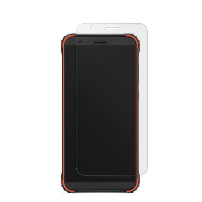 BlackviewBV4900 Pro mit aufgebrachter dipos Displayschutzfolie, die lästige Fingerabdrücke minimiert