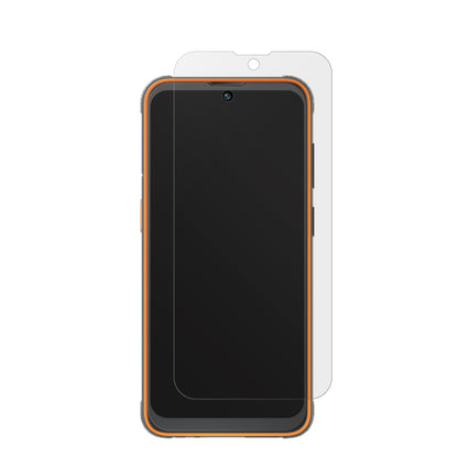 BlackviewBV5200 Pro mit aufgebrachter dipos Displayschutzfolie, die lästige Fingerabdrücke minimiert