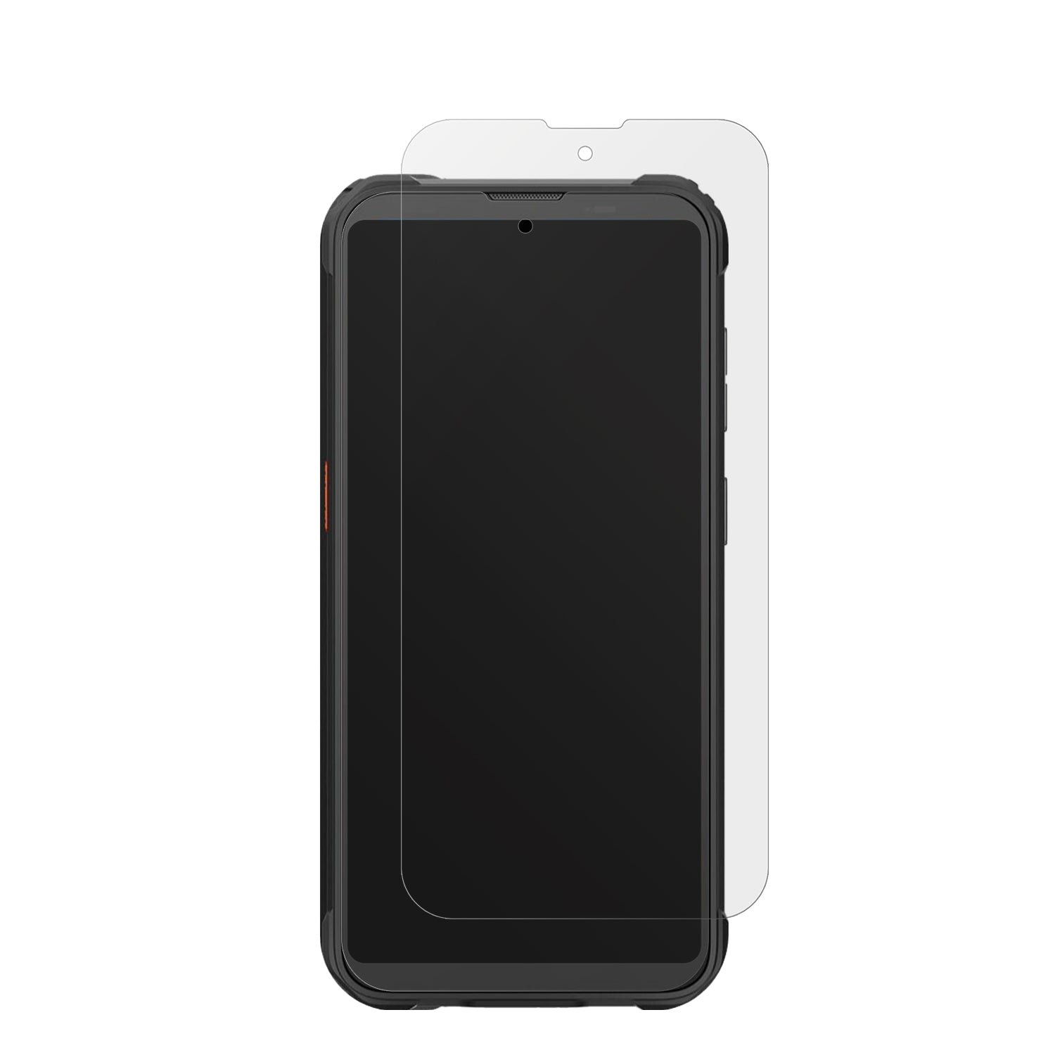BlackviewBV5300 mit aufgebrachter dipos Displayschutzfolie, die lästige Fingerabdrücke minimiert
