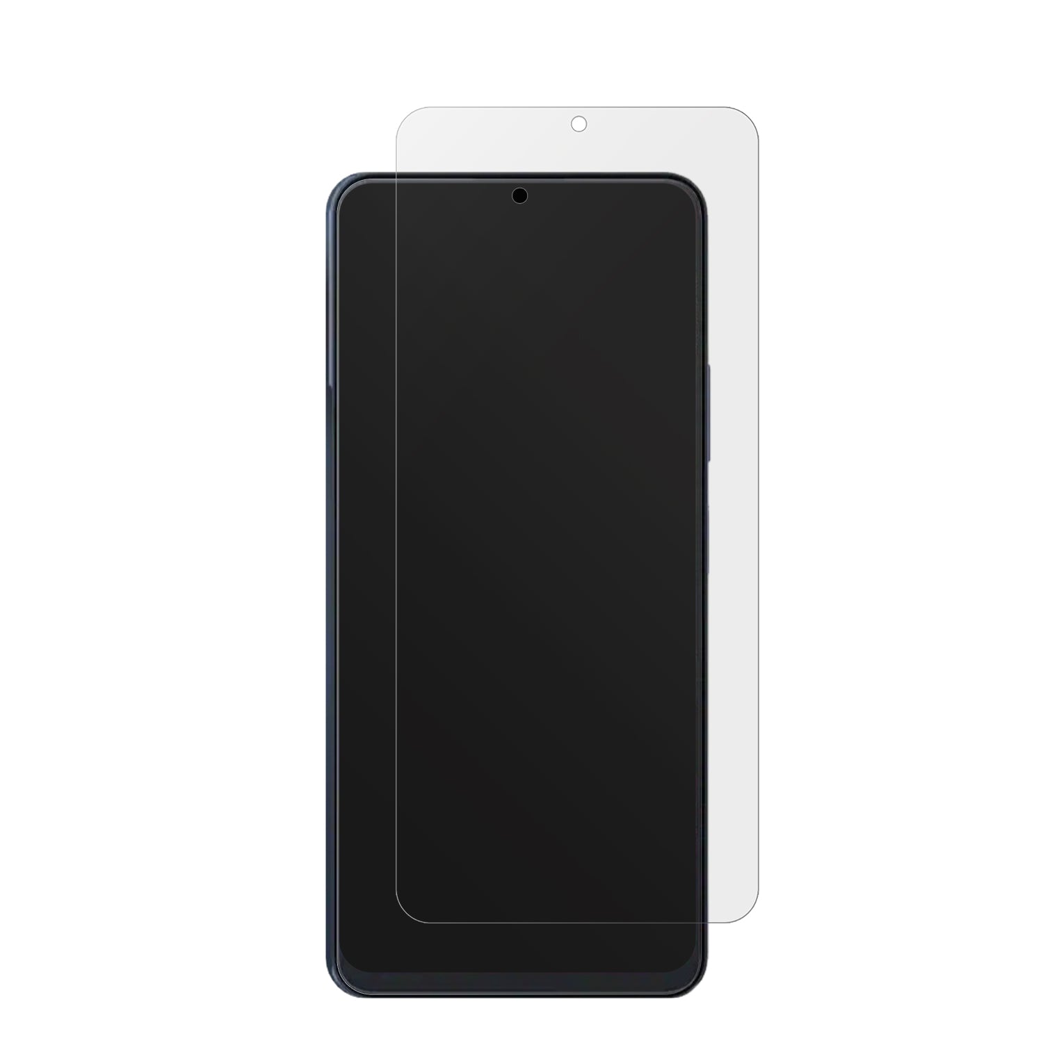 BlackviewColor 8 mit aufgebrachter dipos Displayschutzfolie, die lästige Fingerabdrücke minimiert