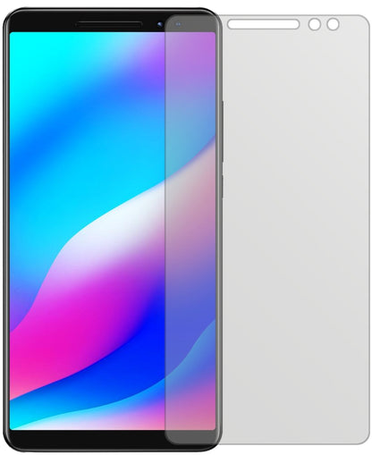 BlackviewMax 1 mit aufgebrachter dipos Displayschutzfolie, die lästige Fingerabdrücke minimiert