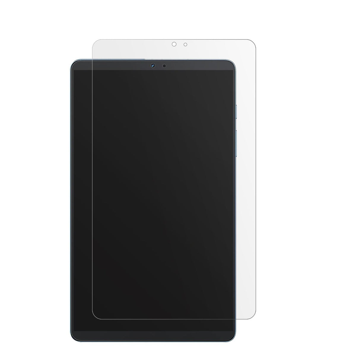 BlackviewTab 60 Pro mit aufgebrachter dipos Displayschutzfolie, die lästige Fingerabdrücke minimiert