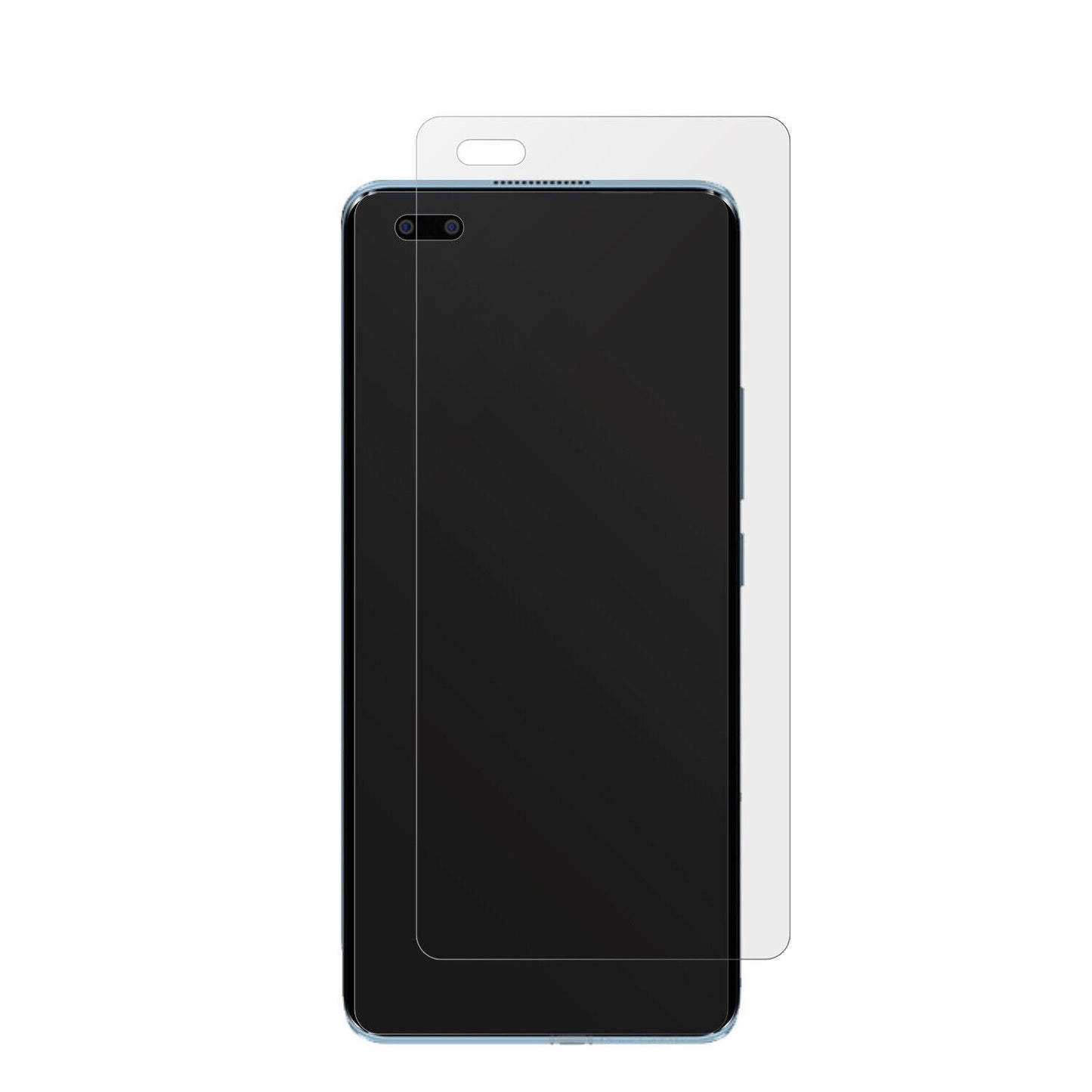 BLUBold N2 mit aufgebrachter dipos Displayschutzfolie, die lästige Fingerabdrücke minimiert