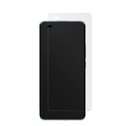 BLUBold N2 mit aufgebrachter dipos Displayschutzfolie, die lästige Fingerabdrücke minimiert