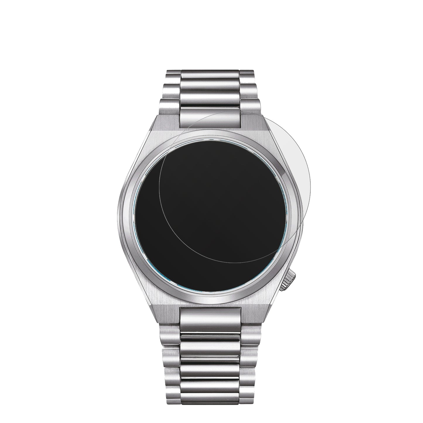 CitizenTsuyosa NK5010 mit aufgebrachter dipos Displayschutzfolie, die lästige Fingerabdrücke minimiert