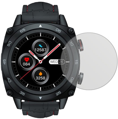 CubotC3 Smartwatch mit aufgebrachter dipos Displayschutzfolie, die lästige Fingerabdrücke minimiert