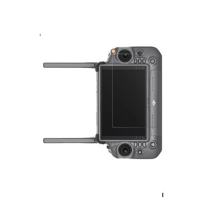 DJIRC Plus 2 mit aufgebrachter dipos Displayschutzfolie, die lästige Fingerabdrücke minimiert